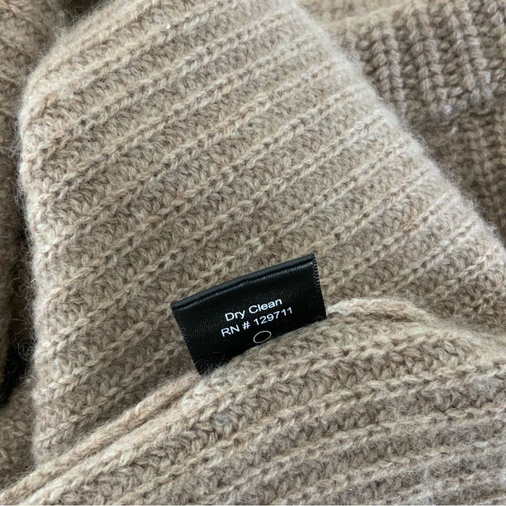 Jenni Kayne Cashmere Fisherman Sweater XL - Picture 6 of 6